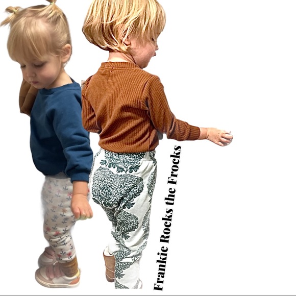 Blush Lotus | Baby Ribbed Cotton Set in Cognac | Various - Picture 2 of 12